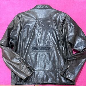 Harley-Davidson Black Label #1 Skull Leather Jacket